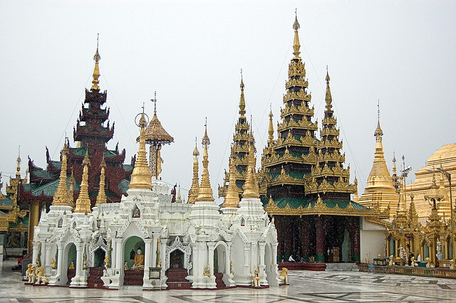 Shwedagon Pagoda grounds