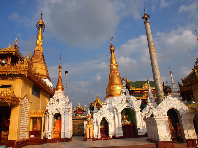 Grounds of Shwedagon Pagoda